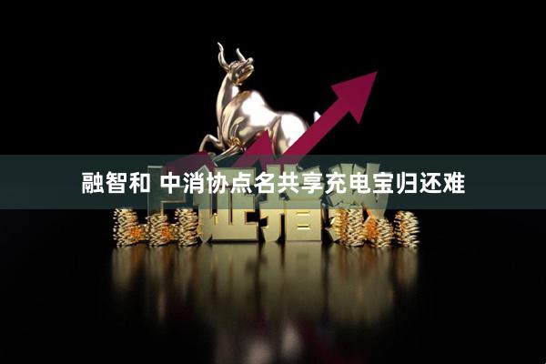 融智和 中消协点名共享充电宝归还难
